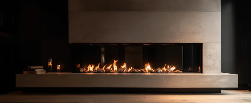 Gas Fireplace Ember Bed Design Services in Dalton, Georgia