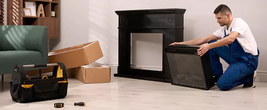 Old Rusted Metal Fireplace Repair And Replacement in Dalton, GA