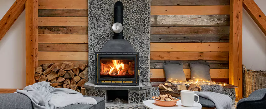 Thelin Hearth Products Direct Vent Gas Stove Fireplace Inspection in Dalton, Georgia