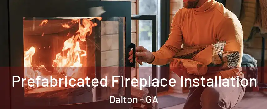  Prefabricated Fireplace Installation Dalton - GA